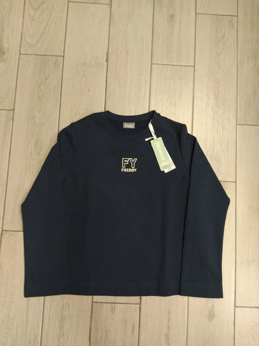 Freddy felpa con dettaglio ricamato donna tg S