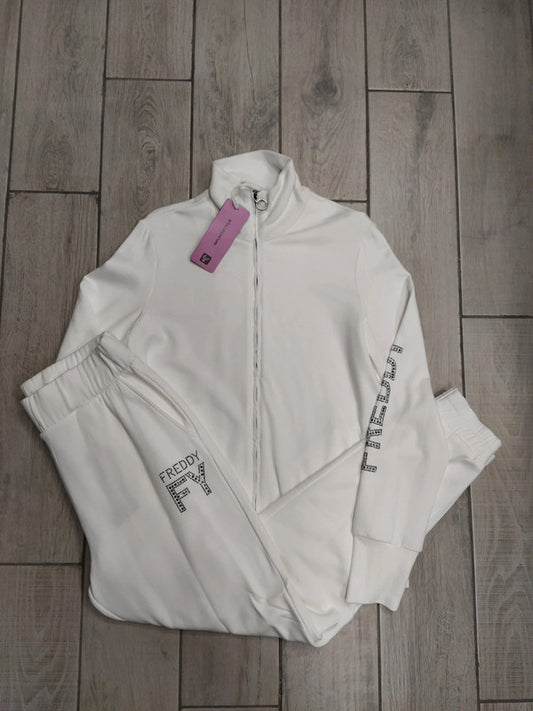 Freddy tuta completa felpa con zip e pantaloni donna tg S