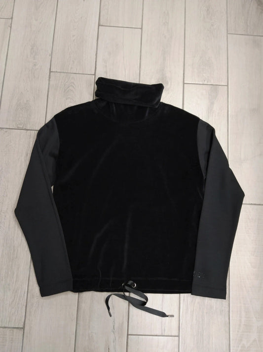 Freddy felpa in ciniglia con collo alto donna tg S