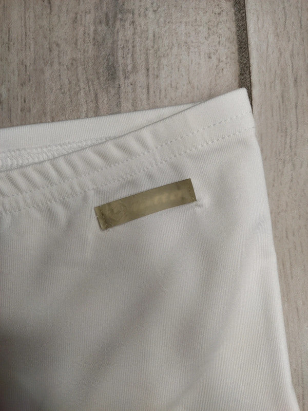 Lotto pantaloncini sottogonna coulisse tennis bianco donna tg M