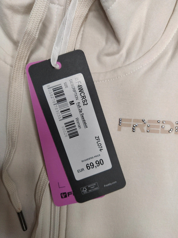 Freddy felpa con zip e collo alto donna tg M