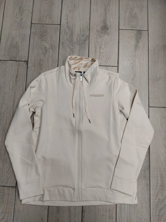 Freddy felpa con zip e collo alto donna tg M
