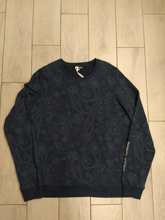 Freddy felpa girocollo con stampa floreale donna tg XL