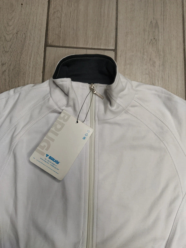 Brugi felpa cotone con zip donna tg M