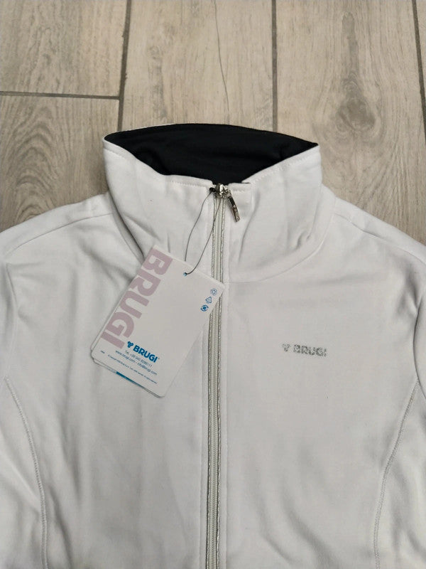 Brugi felpa con zip 100% cotone donna tg L
