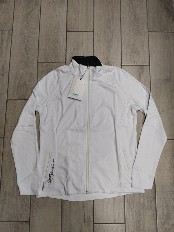 Brugi felpa con zip in cotone donna tg XL
