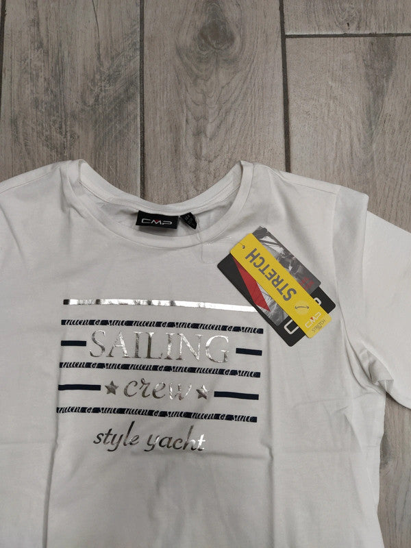 CMP t-shirt cotone donna tg S