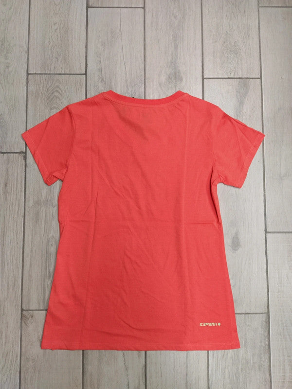 Icepeak t-shirt tecnica cotone scollo a v donna tg M