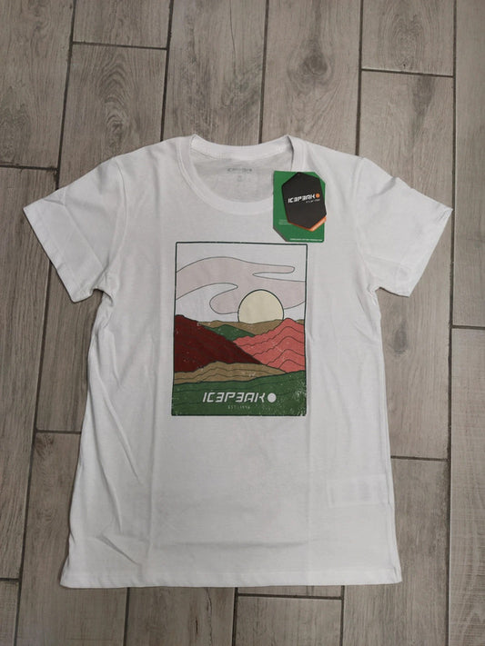 Icepeak t-shirt tecnica cotone donna tg M