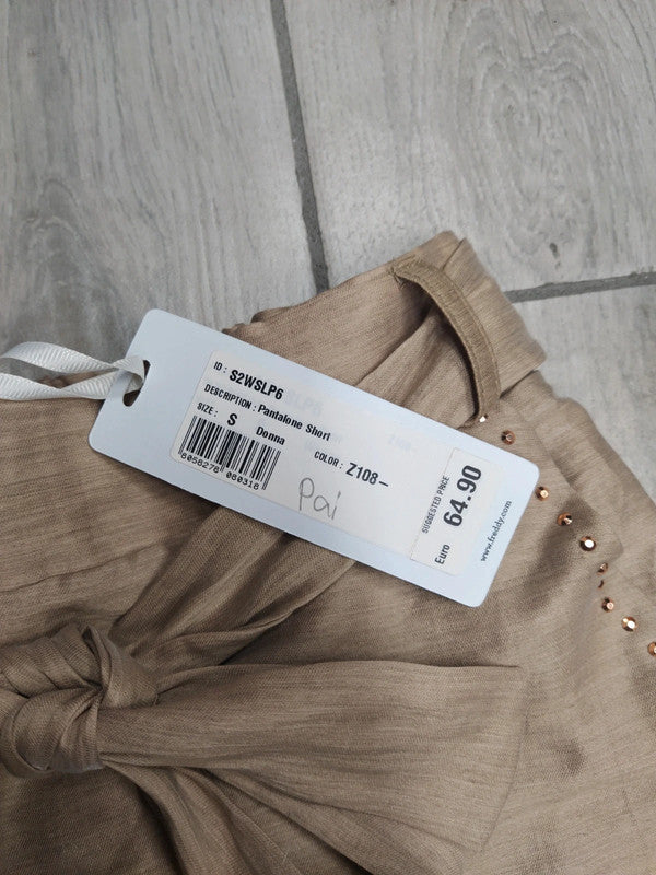 Freddy pantaloncini con cintura a fiocco regolabile donna tg S