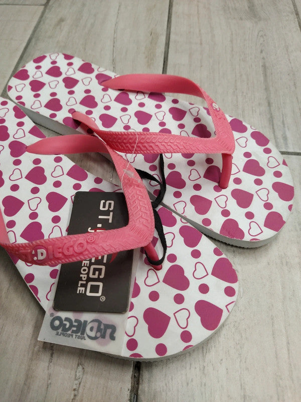 St. Diego infradito con cuoricini rosa tg 39 / 40