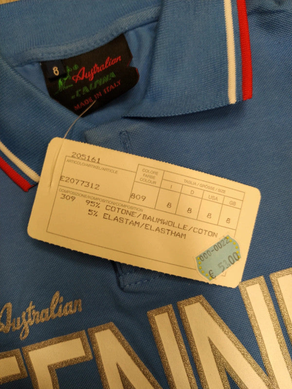 Australian T-Shirt cotone tennis 8 anni