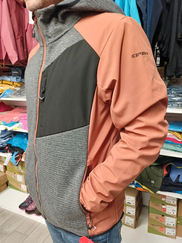Icepeak Softshell impermeabile montagna trekking uomo tg 50