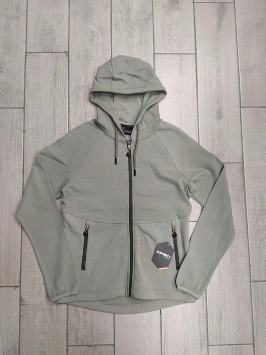 Icepeak felpa con cappuccio trekking montagna donna tg. M