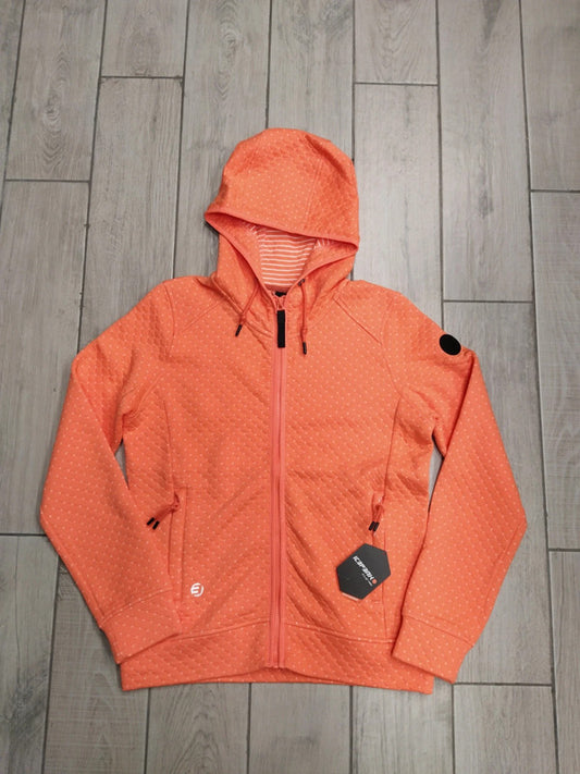 Icepeak felpa con cappuccio montagna donna tg. M