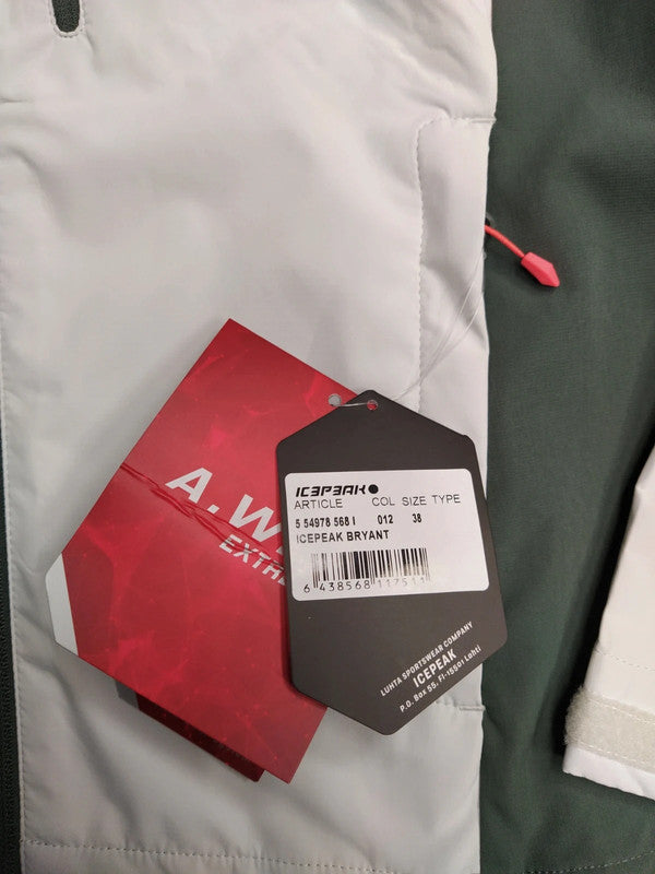 Icepeak Softshell leggero giacca impermeabile montagna trekking donna tg S