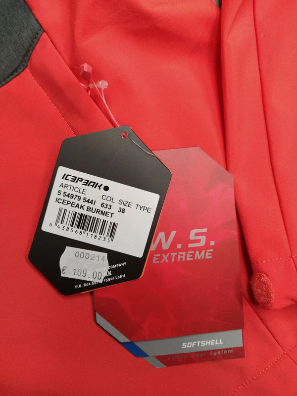 Icepeak Softshell impermeabile montagna trekking donna tg S