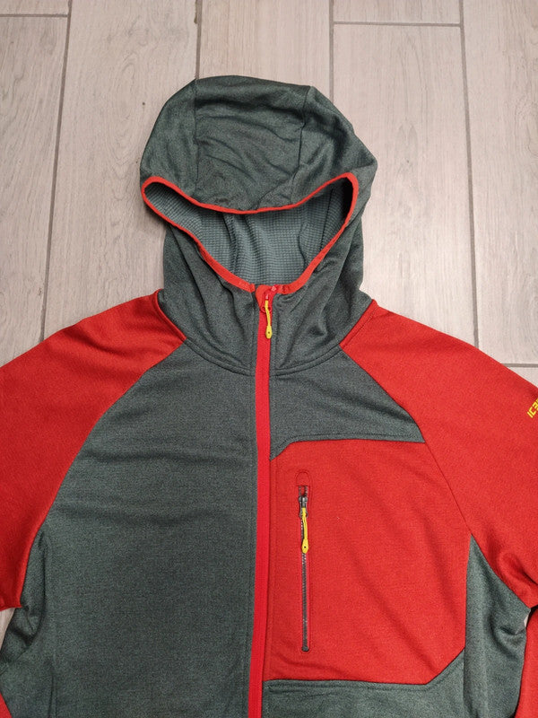 Icepeak Midlayer micropile felpa montagna trekking uomo tg M
