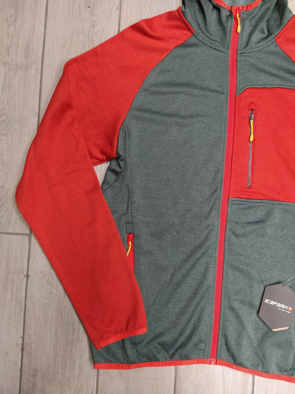 Icepeak Midlayer micropile felpa montagna trekking uomo tg M