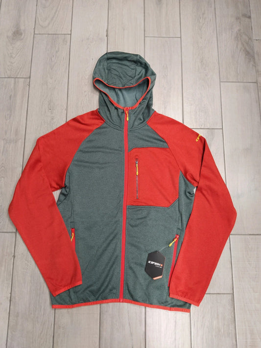 Icepeak Midlayer micropile felpa montagna trekking uomo tg M