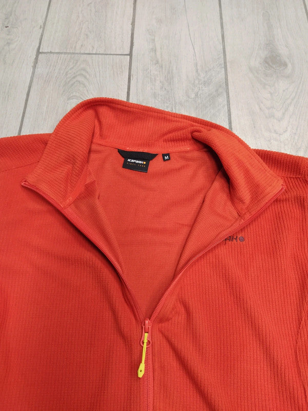Icepeak Midlayer micropile felpa montagna trekking uomo tg M