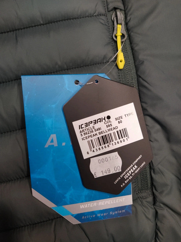 Icepeak Softshell giacca piumino con cappuccio uomo tg 50