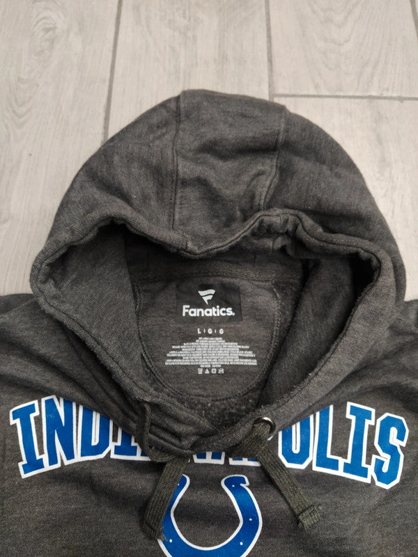 Fanatics felpa vintage università Indianapolis felpata con cappuccio uomo tg L