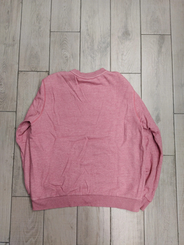 Lacoste felpa vintage garzata felpata cotone uomo tg L