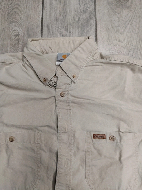 Carhartt camicia sahariana vintage uomo tg XXL