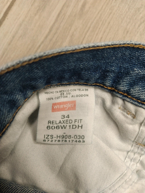 Wrangler jeans corti uomo tg 34 (50 IT)