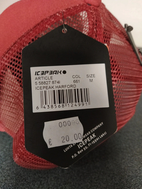 Icepeak cappellino visiera con disegno uomo