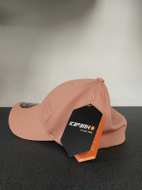 Icepeak cappellino con visiera rosa albicocca