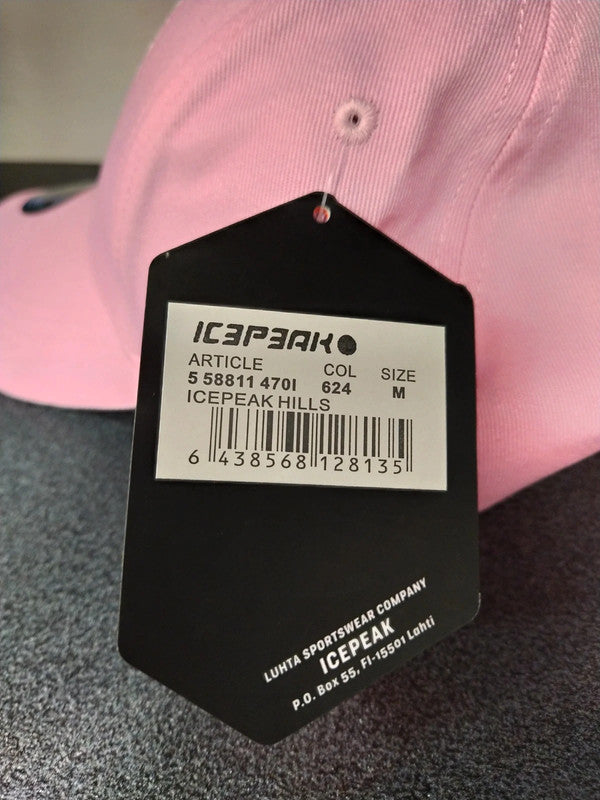 Icepeak cappellino con visiera con disegno donna tg M