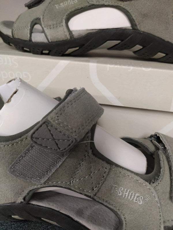 T-Shoes sandalo in pelle trekking montagna uomo n 46
