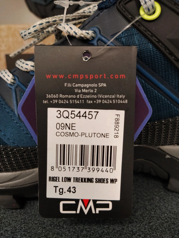 CMP Rigel low scarpe trekking montagna uomo n 43