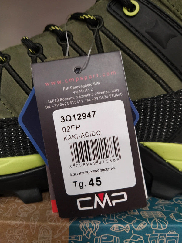 CMP scarpe Rigel Mid Trekking montagna uomo n 45