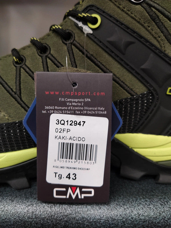 CMP scarpe trekking montagna uomo Rigel Mid n 43