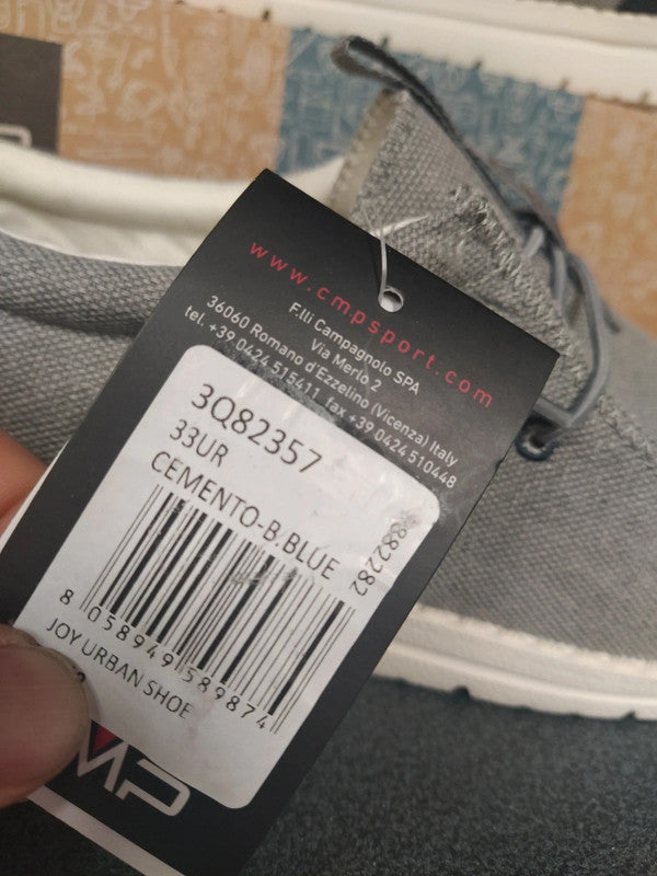 CMP Dude Uomo scarpe leggere niente lacci n 43
