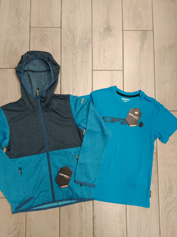 Icepeak set bambino junior jr trekking montagna 140 cm / 10 anni