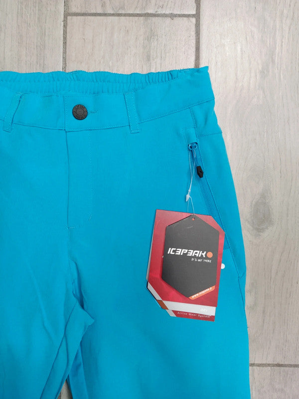 Icepeak pantaloncini tecnici da montagna bambino tg 140 cm / 9-10 anni