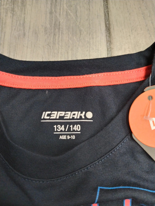 Icepeak t-shirt cotone sportiva bambina tg 140 cm / 9-10 anni