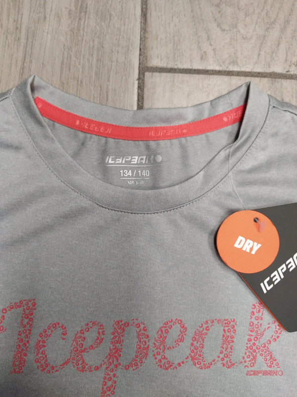 Icepeak t-shirt tecnica sportiva bambina tg 140 cm / 9-10 anni