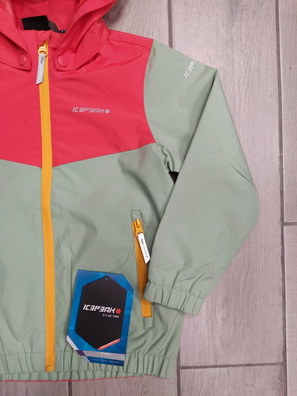 Icepeak Softshell giacca leggero impermeabile montagna bambina tg 110 cm / 4-5 anni