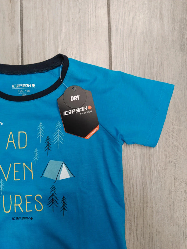 Icepeak t-shirt sportiva montagna bambino tg 110 cm / 4-5 anni