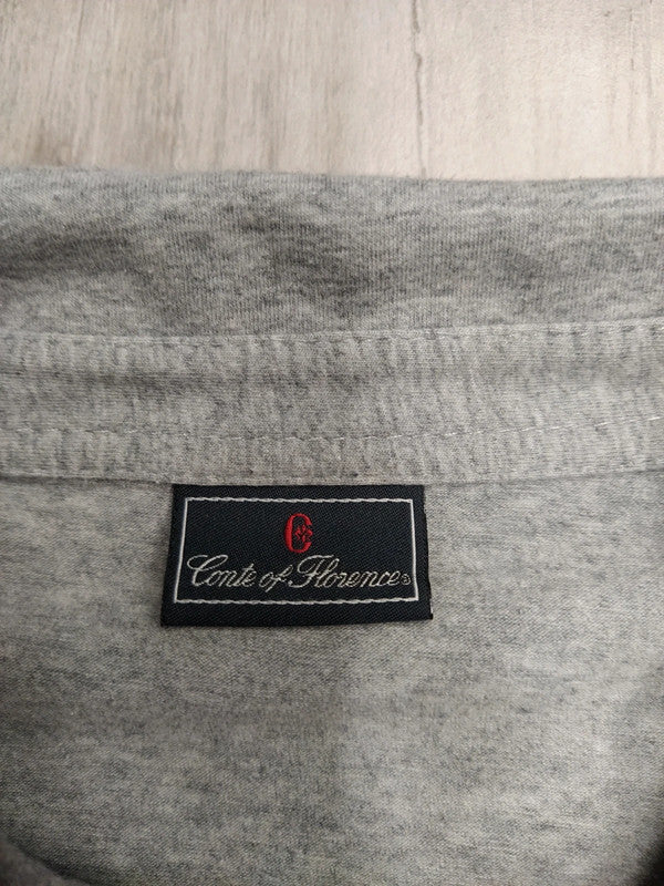 Conte of Florence polo maniche lunghe grigia tg