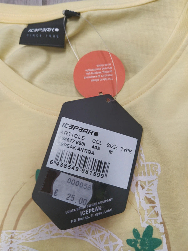 Icepeak t-shirt donna cotone tg M