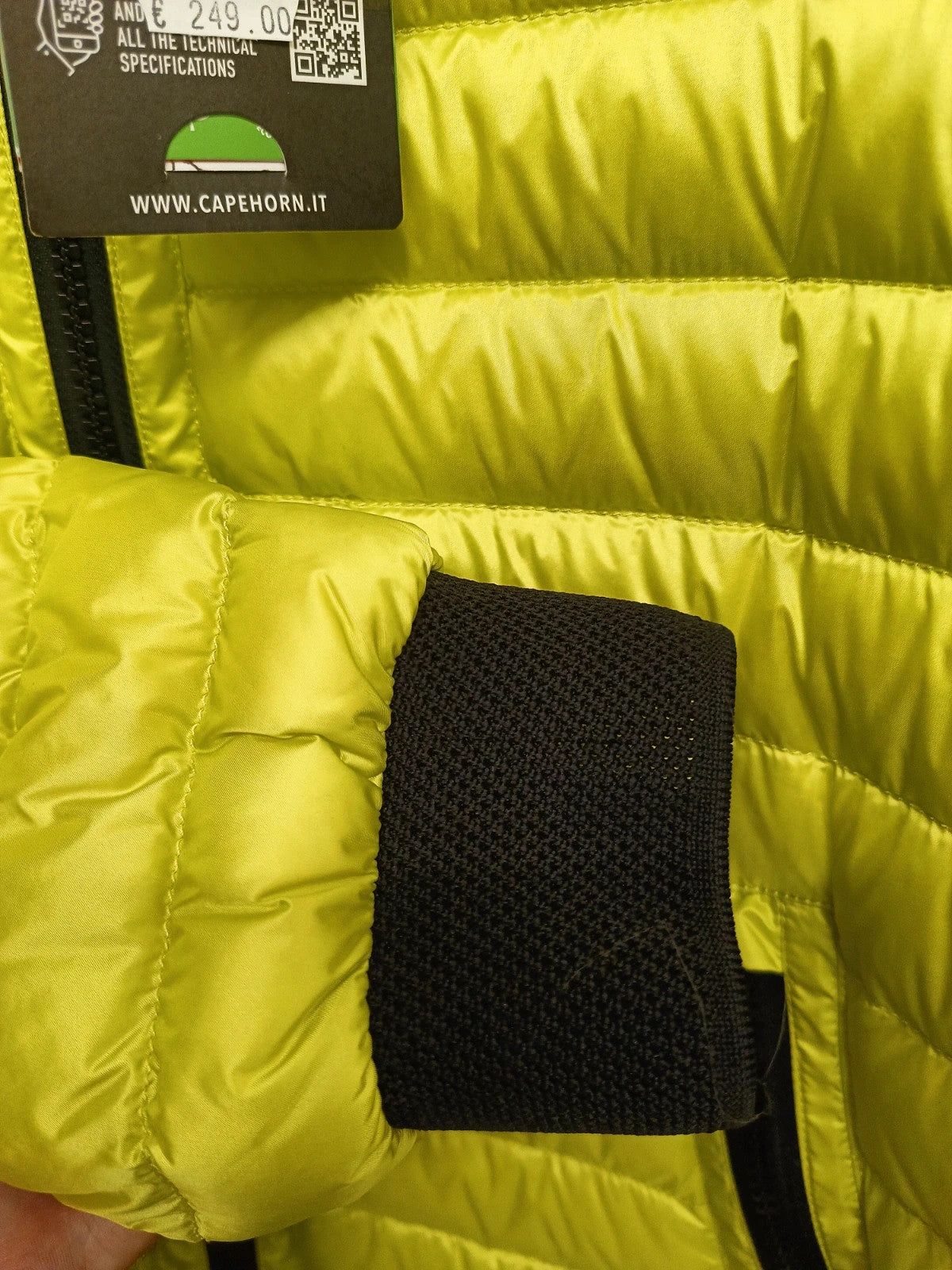 Cape Horn Piumino 100 grammi Uomo Nuovo tg 50