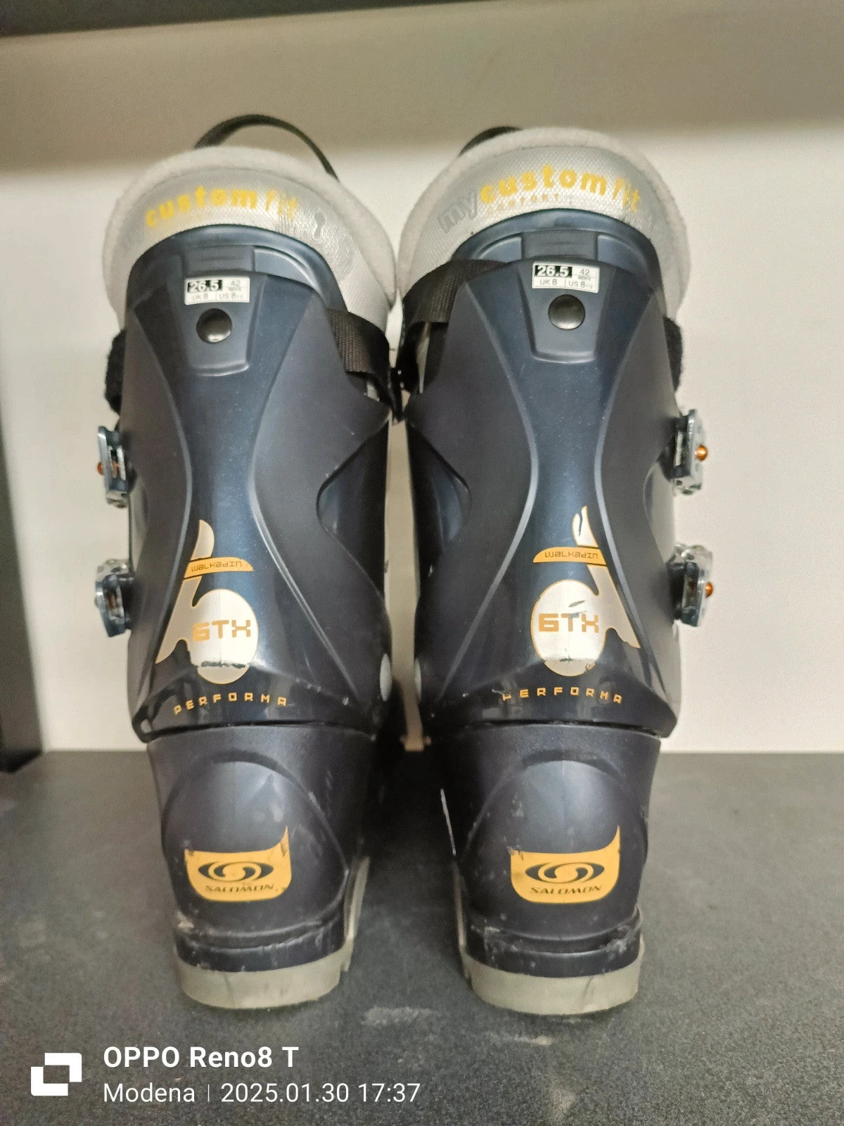 Salomon scarponi da sci uomo 42 / 265