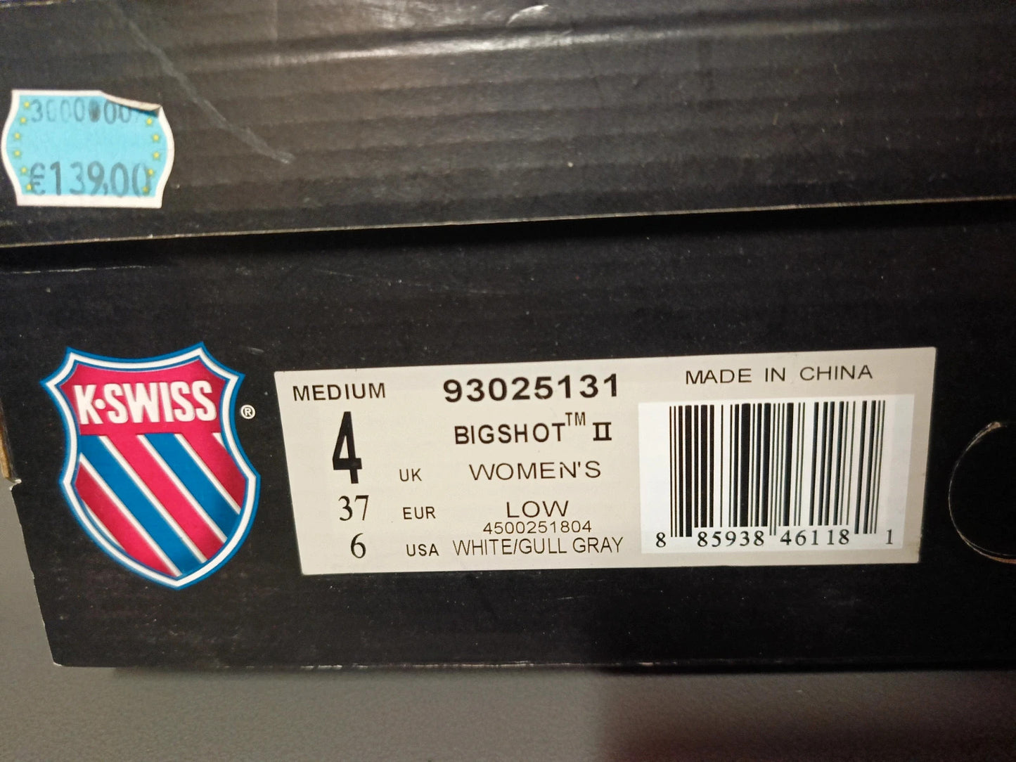 Kswiss scarpe tennis donna numero 37