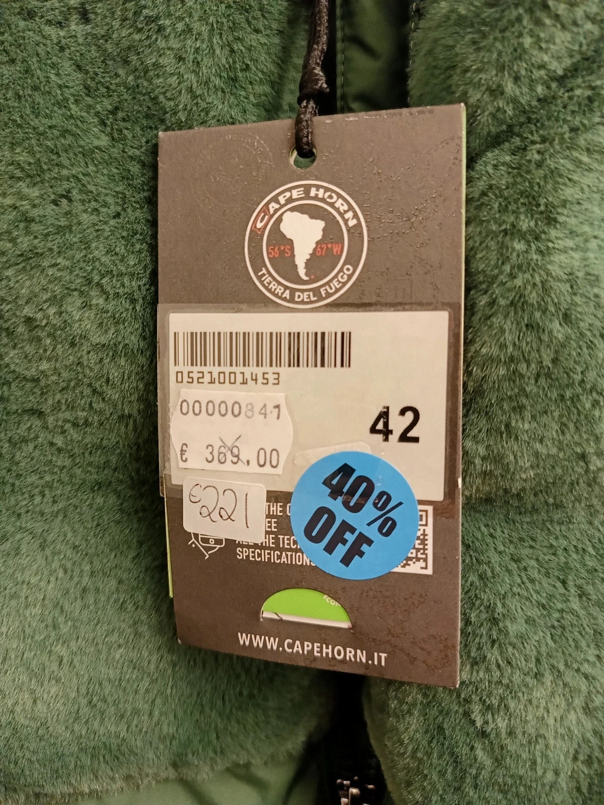 Cape Horn piumino invernale donna tg 42 / XS